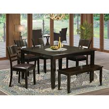 The table is the center of focus in your dining room. Shop For 6 Pc Dining Set With Bench Dining Table With Leaf And 4 Dinette Chair Plus Bench Finish Option Get Free Delivery On Everything At Overstock Your Online Furniture Shop Get 5 In Rewards With Club O 12003719