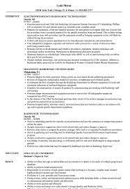 Radiologic Technologist Resume Samples Velvet Jobs
