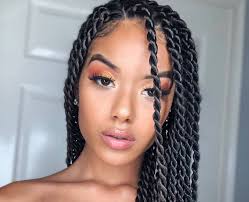 Twist braids have strong african origin because of the hair type of people from that country, a type of hair that lends itself beautifully to the installation of braided hairstyles. 20 Marley Twists Looks For Natural Hair