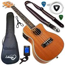 Metal dining table and chairs uke tuning somewhere over the rainbow. Save 50 75 Off Ukulele From Lohanu Cutaway Electric With 3 Band Eq Pick Up With All Accessories Included Concert Size Up To 65 Off Pricemarketing Sealy Co Il