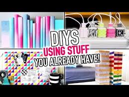 6 Diys Using Stuff You Already Have Around Your House Diy Compilation Video Hgtv Handm In 2020 Locker Decorations Diy Bedroom Organization Diy Cute Diy Room Decor