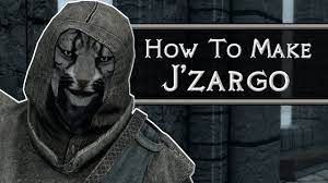 Skyrim: How To Make J'zargo - YouTube