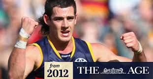 A graphic of adelaide player taylor walker. Once Flighty Walker Finds His Feet At Crows