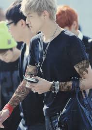 He Looks So Hot With The Tattoos Kris Wu Exo Art Wu Yi Fan