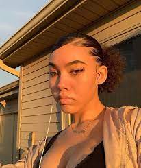 Hairstyles Edges Natural Hair Hairstyles Edges In 2020 Slick Hairstyles Baddie Hairstyles Natural Hair Styles