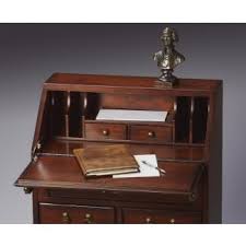 Vintage secretary desk in annie sloan's chalk paint emperor's silk. Secretary Desks For Small Spaces Ideas On Foter