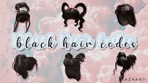 This is the biggest free list with roblox hair codes. Codes For Black Hair In Bloxburg Part 2 Roblox Bloxburg Youtube