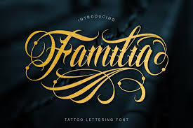 30 Best Tattoo Fonts Lettering Design Shack Stick and poke tattoo — hand poked thigh tattoo, including lotus flowers,. 30 best tattoo fonts lettering