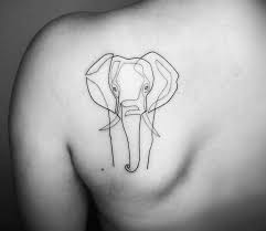 Elephant Tattoo By Mo Ganji Post 24816 Geometric Elephant Tattoo Simple Elephant Tattoo Elephant Tattoo