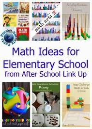 Spring Elementary Math Ideas After School Link Up Elementary Math Homeschool Math Learning Math