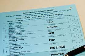 Stimmzettel sehen immer ein bisschen anders aus. Landtagswahl 2021 In Baden Wurttemberg Wie Wird Der Landtag Gewahlt Baden Wurttemberg Stuttgarter Zeitung