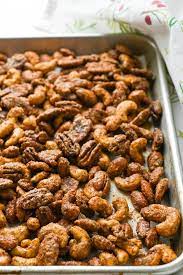 Sweet Spicy Christmas Nuts Recipe Christmas Recipes Appetizers Make Ahead Christmas Appetizers Christmas Appetizers