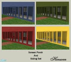 The most common screen porch material is polyester. Henwen S Screen Porch And Siding Set