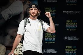 Jake paul (left) and tyron woodley fight sunday. 96pq0agwj8kycm