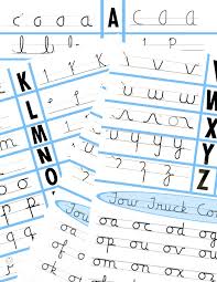 Cursive Hwt Handwriting Without Tears Reference Sheets Charts Step By Step Handwriting Without Tears Cursive Reference Chart