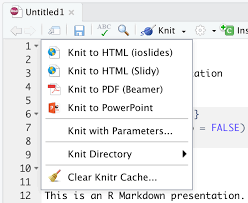 Html, pdf, github markdown (.md) and more. Rstudio Cache