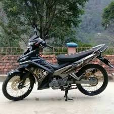 25 foto modif jupiter z1. Striping Sticker Motor Yamaha New Jupiter Mx 135 Hitam Gold 2014 Shopee Indonesia