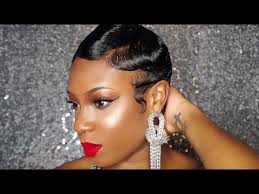 This is a look that oozes glamor, class, and style. Wave Technique On Short Hair Quick Easy Mold N Go Style Lorissa Turner Youtube