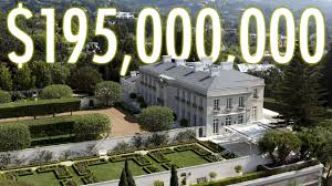 One of the most iconic estate properties in los angeles' super posh holmby hills has been reduced to $175,000,000. Watch Inside A 195m Bel Air Estate With Secret Tunnels On The Market Architectural Digest
