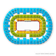 Valley View Casino Center Tickets