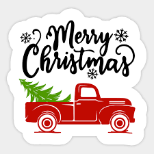 ✓ free for commercial use ✓ high quality images. Merry Christmas Vintage Truck Christmas Tree Truck Merry Christmas Vintage Truck Sticker Teepublic Uk