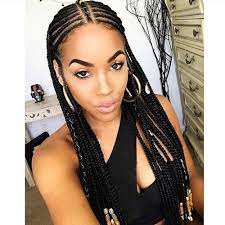 35 Best Black Braided Hairstyles For 2021 Braids With Extensions Braids For Black Hair Hair Styles