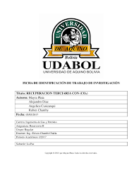 Proyecto de reservorio II