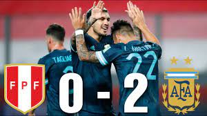 Head to head statistics and prediction, goals, past matches, actual form for world cup. Peru Vs Argentina 0 2 World Cup Qualifiers 2022 Match Review Youtube