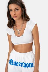 Aspö, a village on the islands. Aspo Crop Top Adika