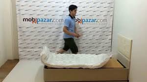 Mobpazar Ortepedik Yayli Yatak Ambalaj Acilimi Ve Kurulum Videosu Youtube