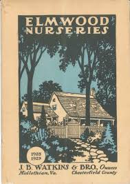 1928 1929 Elmwood Nurseries Catalogue Owned By Jb Watkins Brothers Watkins Nurseries Nursery Vintage Travel Posters Small Fruit Trees