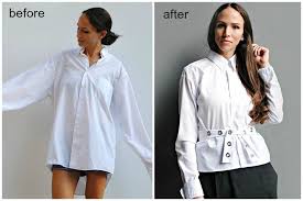 Diy Men S Shirt Upcycle With Grommet Sash Upcycle Shirt Dress Shirts For Women Mens Shirt Dress