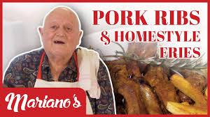 / mariano\'s christmas meal / mariano\'s christmas m. Easy Tender Pork Ribs Homestyle Fries Mariano S Cooking S2e3 Youtube
