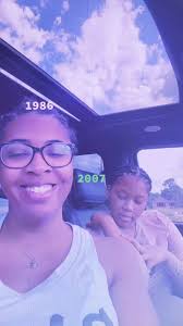 Black Mom and Daughter What Things Were from The 80s