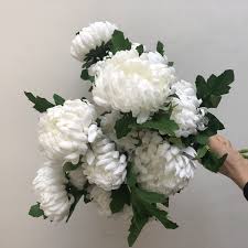 Fake flower floral bouquet home garden 7 heads large sunflower artificial i0x4. Yayun R 1060 Manufacturers Provide 5 Heads Large Artificial Flower Bouquet Chrysanthemum Buy Artificial Flower Bouquet Chrysanthemum 5 Heads Chrysanthemum Artificial Flower Bouquet Product On Alibaba Com