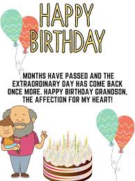 You are one of the best gifts that i have ever received. Happy Birthday Grandson 100 Wishes Messages With Images
