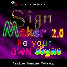 From there we will bring your. Second Life Marketplace Signmaker2 Make Your Own Custom Signs Sign Maker Kit Fonts Text Maker