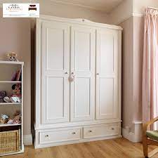 Harga olympic lemari kayu tiga pintu / lemari pakaian tiga pintu / helena 3p. Jual Lemari Pakaian Minimalis Putih Kayu Jepara Murah Lemari Pakaian Jati Gandis Furniture Jepara