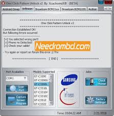 · simultaneously press the menu button, the button to maximize the . One Click Pattern Unlock Tool V2 Download Needrombd Unlock Phone Lock Pattern