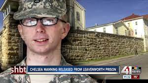 Go to the ice site for fort leavenworth. Chelsea Manning Released From Leavenworth Prison Youtube
