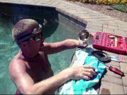Don't know how to replace the pool lights in your swimming pool? How To Replace A Pool Light Bulb Lamp Youtube