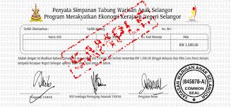 Identitas diri anak angkat dituliskan seperti nama, tempat tanggal lahir, dan alamat. Rm1500 Untuk Anak Kelahiran Negeri Selangor Rujukan Kerjaya Tim Infokerjaya