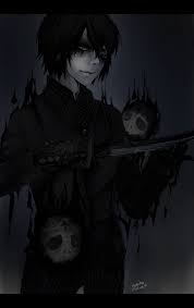 Black And White Anime Boy Scary At Kraven Krauss By 01 Yu On Deviantart Gothic Anime Emo Art Anime