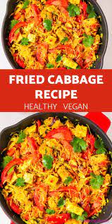 Super Simple Delicious Fried Cabbage With Tempeh Foodheal Recipe Vegetarian Recipes Healthy Cabbage Recipes Healthy Recipes