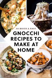 23 Easy Gnocchi Recipes You Can Make At Home Gnocchi Recipes Easy Dinner Party Recipes Gnocchi Recipes