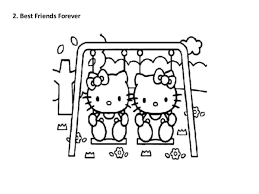 Best friends coloring pages best coloring pages for kids. Free Printable Hello Kitty Coloring Pages For Kids