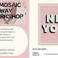 4-Week Mosaic Tile Subway Stop Workshop - Long event image