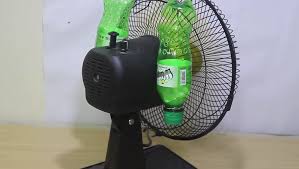 Both a fan and an air conditioner move air. How To Make An Air Conditioner Using Plastic Bottles And A Fan 12 Tomatoes
