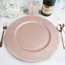 See more ideas about charger plates, table settings, beautiful table. Set Of 6 Tableclothsfactory 13 Round Blush Glitter Acrylic Plastic Charger Plates For Table Decor Charger Service Plates Tabletop Accessories Fcteutonia05 De