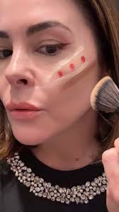 I see so many contour hacks and they are fun but it does not need to be a  sci-fi project for everyday. One color can do the trick like the  @itcosmetics Sun blush shade 30 #blonzer #blush #contour ...